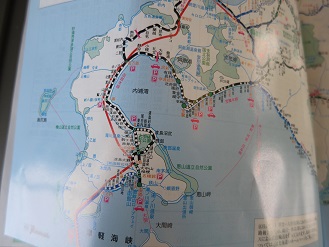 道南の観光地図