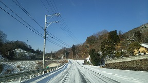 広島の雪