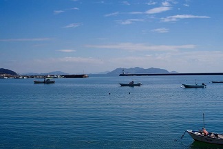瀬戸内海の光景