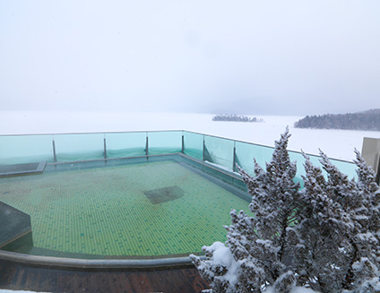 阿寒湖の温泉